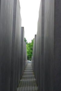 Within the Memorial to the Murdered Jews of Europe