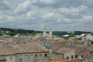 Rooftops of Nîmes, from the arena